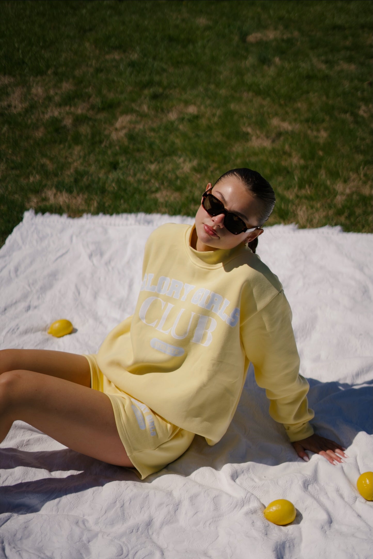 Club yellow shorts